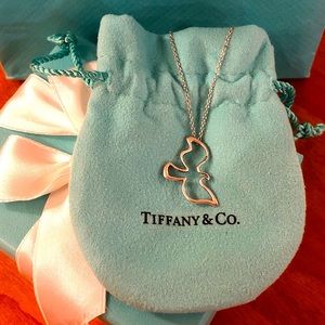 Tiffany & Co Paloma Picasso Dove Necklace RARE
